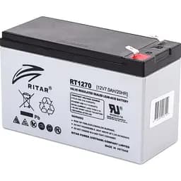 Акумулятор Ritar AGM 12V (12V/7Ah/84Wh) (RT1270) (125662)