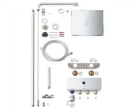 Душова система з термостатом Grohe Euphoria SmartControl System 310 Cube Duo 30412 - мініатюра 3