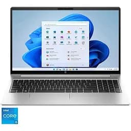 Ноутбук HP ProBook 450 G10 з процесором Intel Core i5-1335U 4.6GHz, 15.6", Full HD, IPS, 16GB DDR4 RAM, 1TB SSD, Intel UHD графікою, Windows 11 Pro, Pike сріблястий, Aluminum