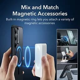 Протиударний чохол ESR Classic Hybrid Case (HaloLock) Clear для Samsung Galaxy S25 Plus (1A81000102) - мініатюра 4