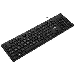 Клавіатура мембранна OKW020, 104key ,USB-A, EN/UKR/RU,чорний Acer teh0013901 - мініатюра 4