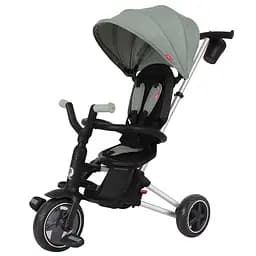 Дитячий складний триколісний велосипед Qplay Nova Eva зелений (S700-2LightGreen)