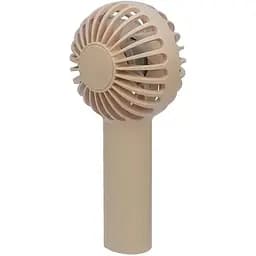 Вентилятор ручной беспроводной GXQC DC03 бежевый