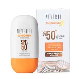 Солнцезащитный крем для лица Neverti Sunscreen SPF 50, 50 мл (NP313)