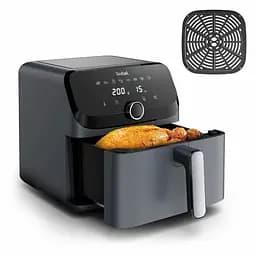 Мультипіч Tefal Easy Fry Mega 1700Вт 7.5л 8 програм пластик темно-сірий - мініатюра 2