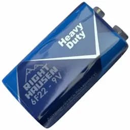 Элемент питания солевой Right Hausen 6F22 HN-301050 (10) (500) Brille HN-301050 коробка 1х1 шт.