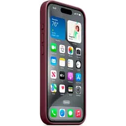 Чохол FineWoven Case with MagSafe для Apple iPhone 15 Pro Mulberry AAA [94480] - мініатюра 3