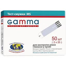 Тест-смужки Gamma MS 50 шт.