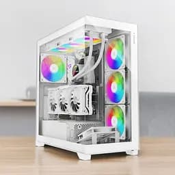 Корпус Xilence XILENT GLEAM ARGB X818.W.ARGB, без БЖ ATX WHITE (XG271_X818.W.ARGB)