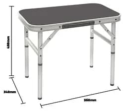 Стіл Bo-Camp 56x34 cm Grey (1404394) (DAS303274) - мініатюра 4