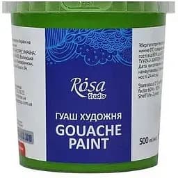 Краска гуашевая Зеленая светлая (910) 500 мл Rosa Studio