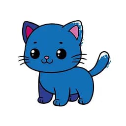 Дитяча розмальовка пальчиковими фарбами Забавне кошенятко 15624-AC 25х25 см