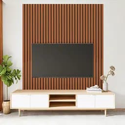Рейка декоративна Wall Sticker PS 2900х120х12 мм Каштановий SW-00001743 - мініатюра 7