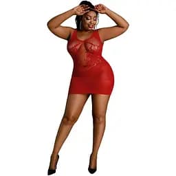 Сукня-бодістокінг Moonlight Plus Model 08 XL-XXXL Red