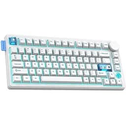 Клавіатура Onikuma бездротова ігрова MT-706 Pro з RGB підсвіткою та 3 режимами підключення для ПК та ігор білий