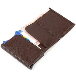 Чоловічий шкіряний картхолдер Canpellini 6.5х9х2 см acs0025902 - мініатюра 5