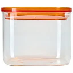 Ємність для зберігання MBM HOME 600 мл прозора (KP-145 S T/ORANGE)