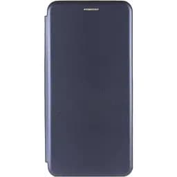 Шкіряний чохол-книжка Classy для Realme Note 60 / 60x Темно-синій - мініатюра 3