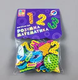 Магнітна гра Limo Toy "Цифри і математичні знаки" VT5900-01 (укр), Land of Toys