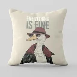 Подушка 3D Everything is fine 28929 35х35 см