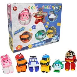 Набір трансформерів ROBOCAR POLI Bambi 30х35х9 см det0014018