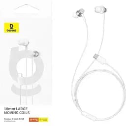 Гарнітура Baseus Encok CZ11 (Type-C) Moon White A00164300213-Z1 - мініатюра 5