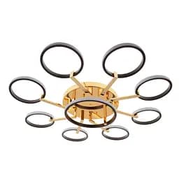 Люстра потолочная Brille светодиодная 114W NW G (BL-753S/9)