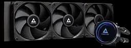 Водяне охолодження Chieftec Iceberg 360 DARK ARGB Black (CLC-360-BLK) - мініатюра 1