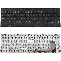 Клавіатура для ноутбука LENOVO (IdeaPad 100-15IBY) ukr, black