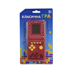 Дитяча інтерактивна іграшка "Класична гра Тетріс" Bambi 725-60(Red) червоний