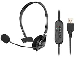 Гарнитура ПК моно On-ear CH11 USB, omni-mic, 2 м, черный 2E teh0013225