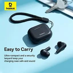 Навушники бездротові Baseus Bowie E17 True Wireless Bluetooth Earphones чорні (A00072200113-Z1) - мініатюра 10