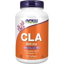 Жиросжигатель Now Foods CLA 800 mg 180 sgels