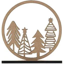 Заготовка на підставці Rosa Talent Ялинки 15х2x15.5 см ХДФ