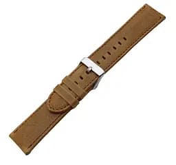 Шкіряний ремінець для годинника Motorola Moto 360 2nd gen (42 мм) Light Brown - мініатюра 2