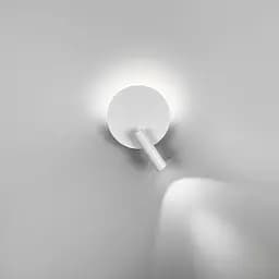 Біле бра зі спотом у круглому корпусі Ø 15 см | Line F | Арт. WJ034/150 WT