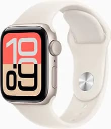 Смарт-годинник Apple Watch SE 3 GPS 40mm Starlight Alu. Case w. Starlight S. Band - M/L (MEH54) - мініатюра 2