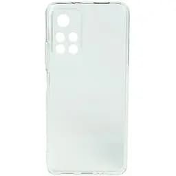 Чохол анти-ковзне покриття та захист від подряпин Virgin Silicone 2.0 Xiaomi Poco M4 Pro 5G Transparent