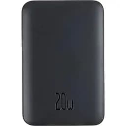 Портативний магнітний акумулятор Baseus Magnetic Mini Wireless 10000mAh 20W (PPCX030001) чорний