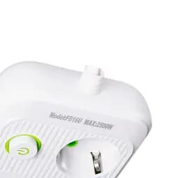 Мережевий фільтр-подовжувач Yiwu HP-5-21 LUXE F016U Yiwu на 3 розетки 6 USB 4,75 метри білий   - мініатюра 5