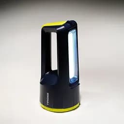 Ліхтар акумуляторний Tiross TS1858 з ручкою дальність 200 м, USB зарядка 1 шт. чорний (TS1858) - мініатюра 2
