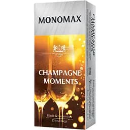 Чай Monomax Champagne Moment з пелюстками квітів і ягодами 37.5 г (25 шт. x 1.5 г)