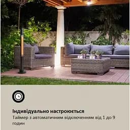 Інфрачервоний обігрівач Blumfeldt Heat Guru Plus L Black (2 кВт) - мініатюра 8