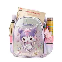 Рюкзак Kuromi, твердий корпус, 2 відділення, 2 бокові кишені, 1 внутрішня, C71647 (В асортименті) - мініатюра 5