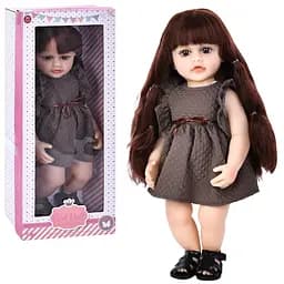 Лялька 6783 з довгим волоссям для зачісок, у стильному одязі, 52 см в красивій коробці