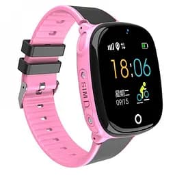 Подарунковий дитячий смарт-годинник Lemfo HW11 Aqua Plus з камерою і GPS-відстеженням Рожевий - мініатюра 2