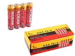 Батарейки Kodak Extra AAА/4 /60/