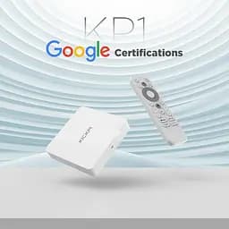 KICKPI KP1 2/32GB Amlogic S905Y4, медіаплеєр 4K HDR, Android 12, сертифікація Google та Netflix, Смарт ТВ приставка - мініатюра 9