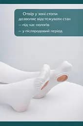 Компресійні панчохи на пологи антиемболічні розмір 1 (XS) (13-18 мм.рт.ст.) Ortomedica білий - мініатюра 5