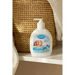 Детское жидкое крем-мыло Lindo U 761 с экстрактом ромашки 300 мл Разноцветный (4826721517612)